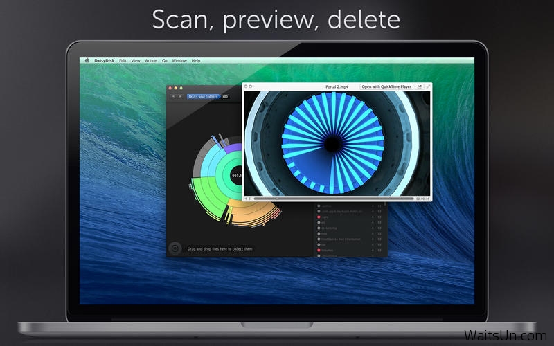 DaisyDisk for Mac 4.0b7 破解版 – Mac上优秀的磁盘空间使用扫描工具