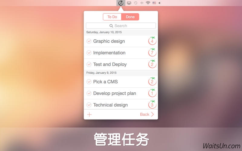 Pomodoro Time Pro for Mac 1.2 破解版 - 高效率的番茄工作法