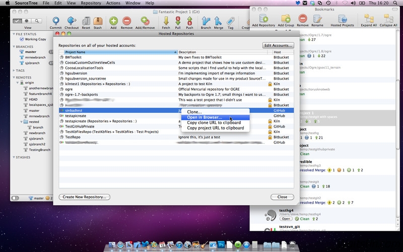SourceTree for Mac 2.3.1 激活版 - 优秀的Mercurial和Git客户端