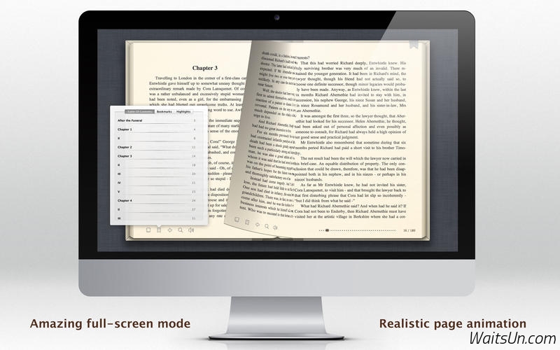 BookReader for Mac 5.4 激活版 - 最精美的电子书阅读器