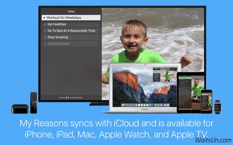 My Reasons for Mac 3.0 破解版 - 帮你养成健康的工作生活习惯