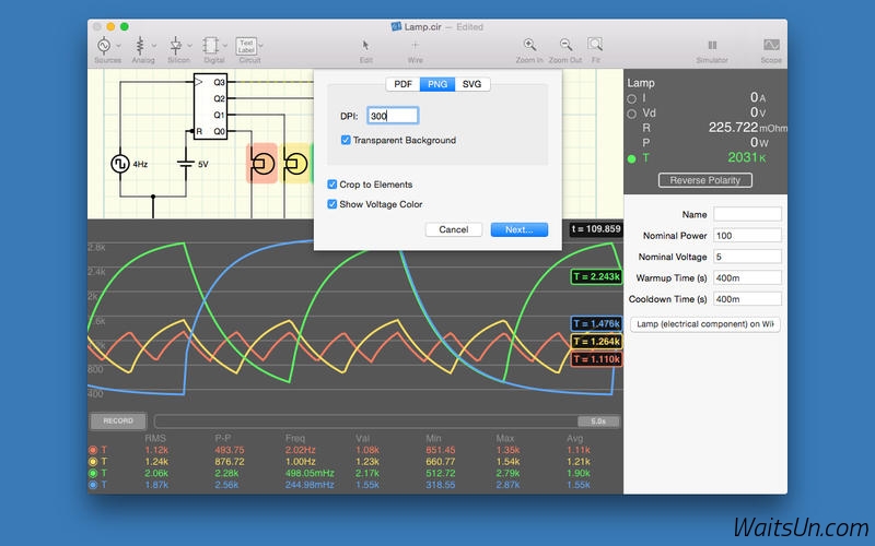 iCircuit for Mac 1.8.1 激活版 - Mac上强大的集成电路设计及模拟软件